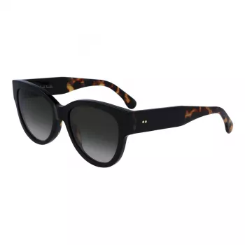 Paul Smith Etta moteriški akiniai nuo saulės Cat Eye, Havana rėmeliai, rudi gradientiniai stiklai, 55/18/140 mm PSSN06755ETTA