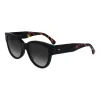 Paul Smith Etta moteriški akiniai nuo saulės Cat Eye, Havana rėmeliai, rudi gradientiniai stiklai, 55/18/140 mm PSSN06755ETTA