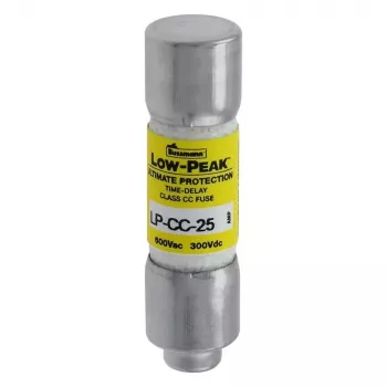 Eaton LP-CC-25 25A 600V lėto veikimo Class CC saugiklis, 10 vnt. paketas
