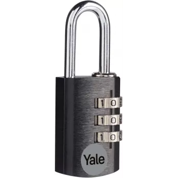 Yale YE3CB/20/121/1/BK 20 mm juodas kombinuotas spynastis