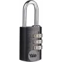 Yale YE3CB/20/121/1/BK 20 mm juodas kombinuotas spynastis