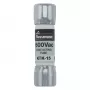 Eaton KTK-15 kasetinis saugiklis, 15 A, 600 V AC/DC, ypač greitaeigis, 10 mm x 38 mm, 10 vnt. paketas