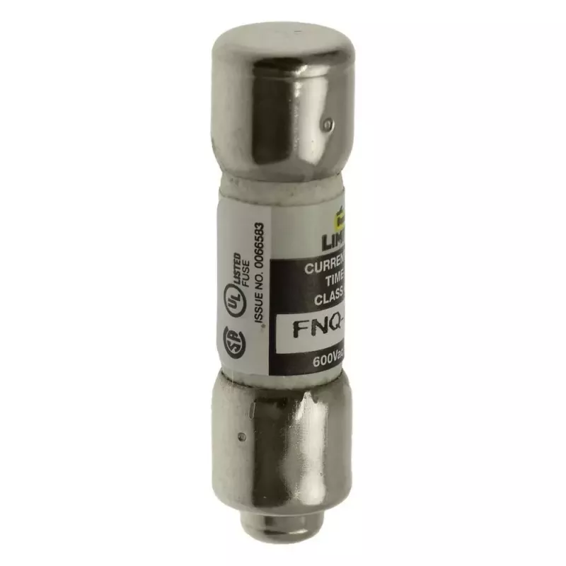 Eaton FNQ-R-15 lėtai perdegantis saugiklis 15A 600V AC/300V DC Class CC, 10 vnt. paketas