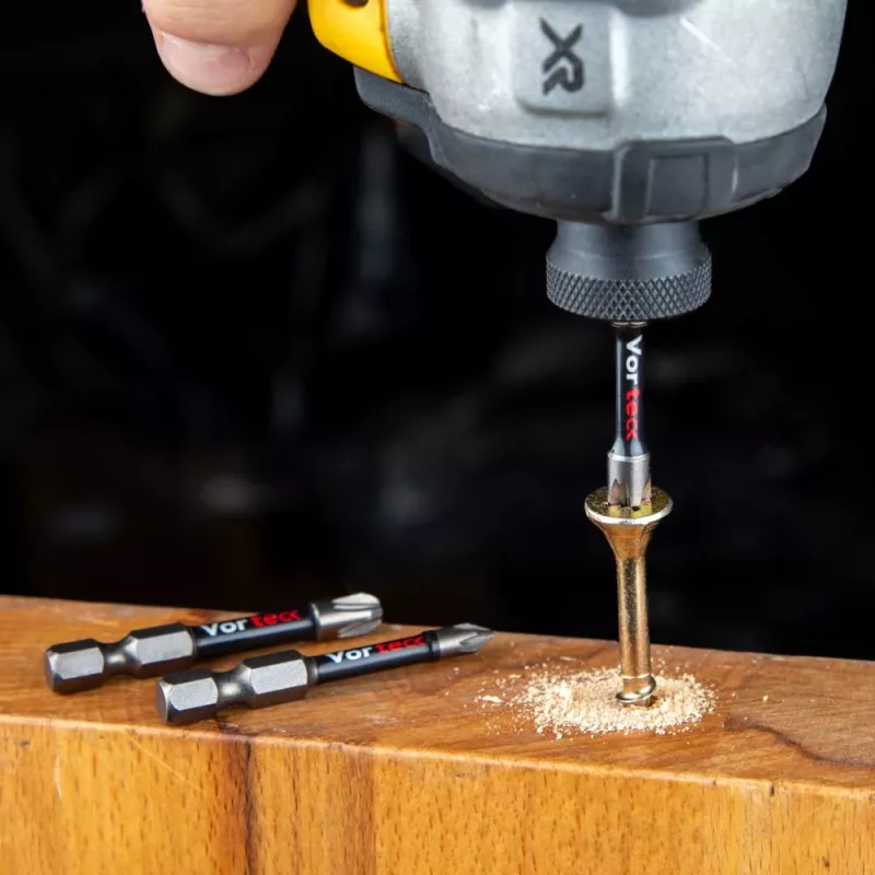 C.K Tools T4470 PZ2L05D5 Pozidriv atsuktuvas antgalis PZ2 x 50 mm, 1/4 colio šešiabriaunis kotas, S2 plienas