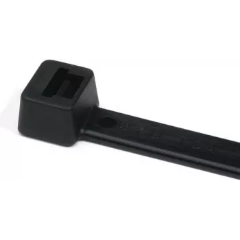 HellermannTyton T50R juodas poliamidinis kabelių raištis 200mm x 4,6mm, 100 vnt. paketas 111-04950