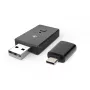 Nedis CKAA2400BK Bluetooth 5.0 USB-A adapteris, juodas, 10 m ryšys