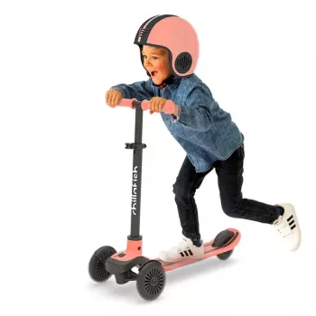 Chillafish Scotti 2-in-1 paspirtukas ir važiuoklė, Flamingo Pink, 1-5 metų