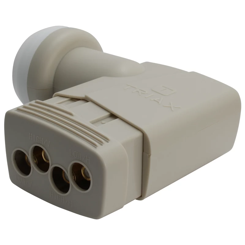 Triax TQT 400 Gold Universal Quattro LNB su 4 išėjimais multiselektoriui 304873
