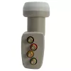 Triax TQT 400 Gold Universal Quattro LNB su 4 išėjimais multiselektoriui 304873