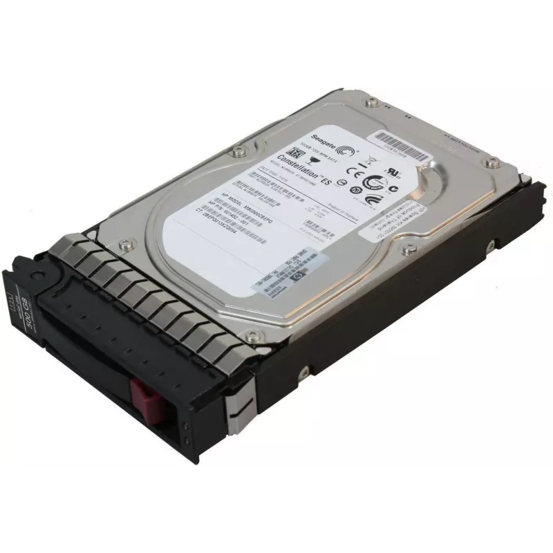 HPE 500GB 3,5 inch LFF SATA 1,5Gb/s 7200 RPM karšto keitimo standusis diskas (395501-001)