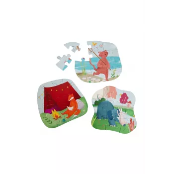 TRIXIE Dog Activity Roll-Out skanėstų dalinimo galvosūkis, 3 dalys, reguliuojamas sunkumas, vidui ir laukui
