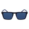 Paul Smith PSSN06255EDIS vyriški akiniai nuo saulės – juodas kvadratinis acetatinis rėmas, pilki 55 mm lęšiai