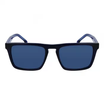 Paul Smith PSSN06255EDIS vyriški akiniai nuo saulės – juodas kvadratinis acetatinis rėmas, pilki 55 mm lęšiai