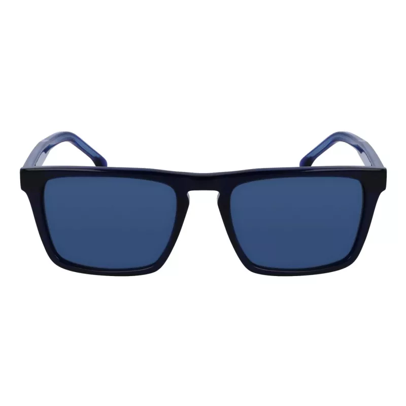 Paul Smith PSSN06255EDIS vyriški akiniai nuo saulės – juodas kvadratinis acetatinis rėmas, pilki 55 mm lęšiai