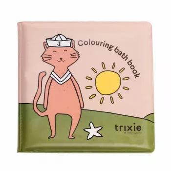 Trixie Baby maudymosi knygelė - katė