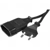 EXERTIS CONNECT maitinimo prailginimo kabelis, Euro plug to Euro Socket, juodas, 1,8 m 573721