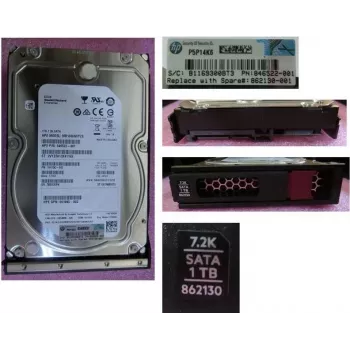 HPE 1TB SATA 6Gb/s 7.2K LFF Hot-Swap Midline kietasis diskas su Low Profile laikikliu