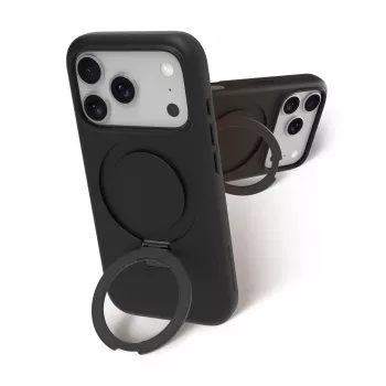 DBRAMANTE1928 Iceland Ultra D3O MS Kicki P dėklas iPhone 18 Pro / 17 Pro, juodas