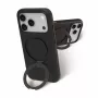 DBRAMANTE1928 Iceland Ultra D3O MS Kicki P dėklas iPhone 18 Pro / 17 Pro, juodas