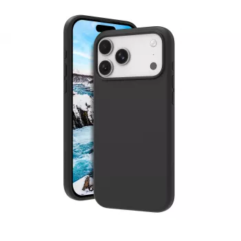 DBRAMANTE1928 Monaco dėklas iPhone 18 Pro Max / 17 Pro Max - Night Black