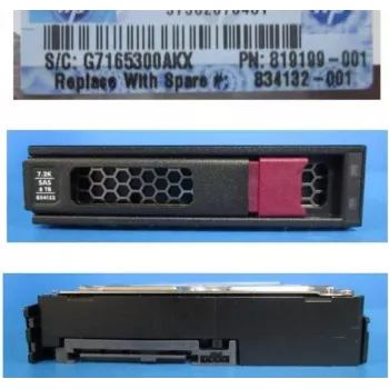 HPE 8TB SAS 12Gb/s 7200 RPM 3,5 colio LFF Low Profile 512e vidinis kietasis diskas