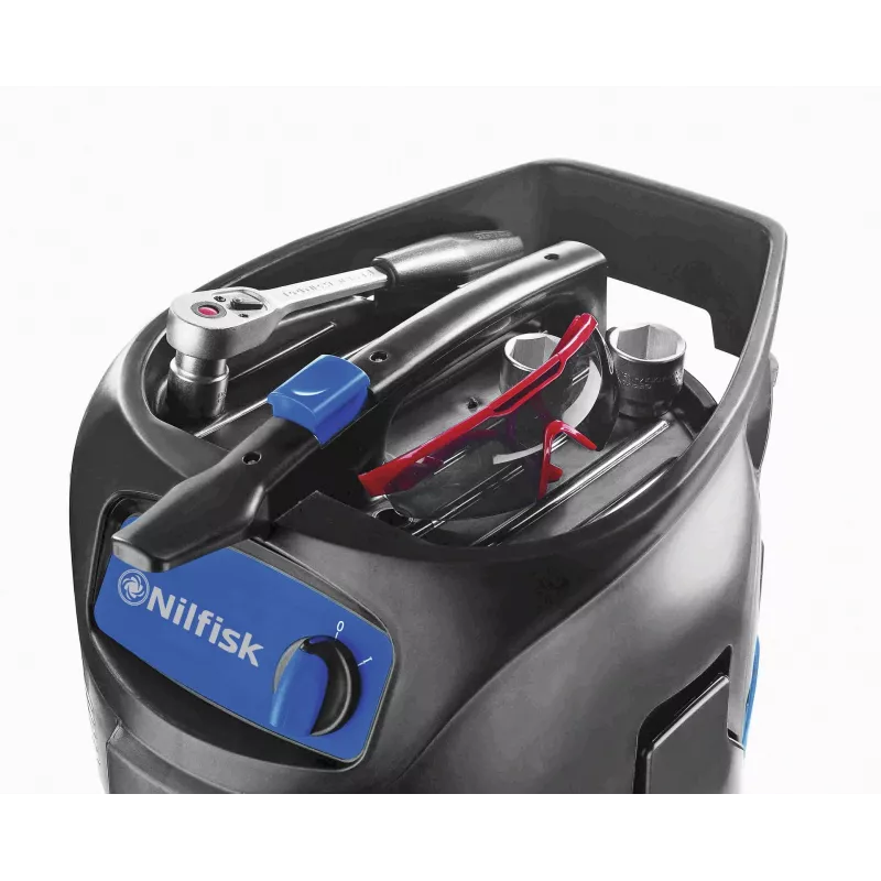 Nilfisk Attix 30-01PC šlapio/duro siurblys 30L mėlynas/juodas 107413591