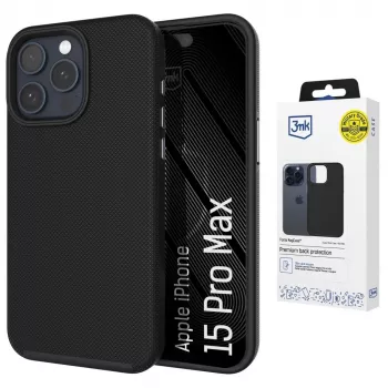 3MK Fortis MagCase, skirta Apple iPhone 15 Pro Max - permatomas