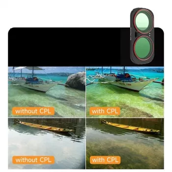Sunnylife magnetinis CPL filtras Insta360 Luna Ultra (LU-FI235-C)