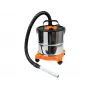 TOYA 800W pelenų siurblys 20L nerūdijančio plieno su HEPA filtru 78870