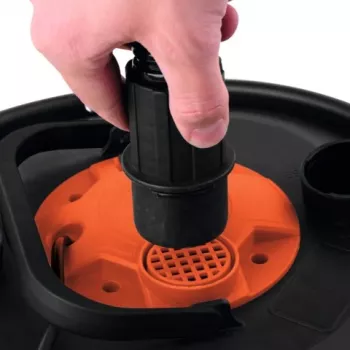TOYA 800W pelenų siurblys 20L nerūdijančio plieno su HEPA filtru 78870