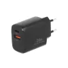 MOVANO GaN 20W USB-C PD + USB-A įkroviklis (juodas)