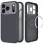 TECH-PROTECT UNIQ MagSafe CC dėklas iPhone 17 Pro Max / 18 Pro Max - Charcoal Grey