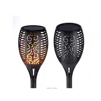 Forever Light saulės fakelo lemputė su 33 LED, 6,6 W, 600 mAh, IP44, įsmeigiamu koteliu