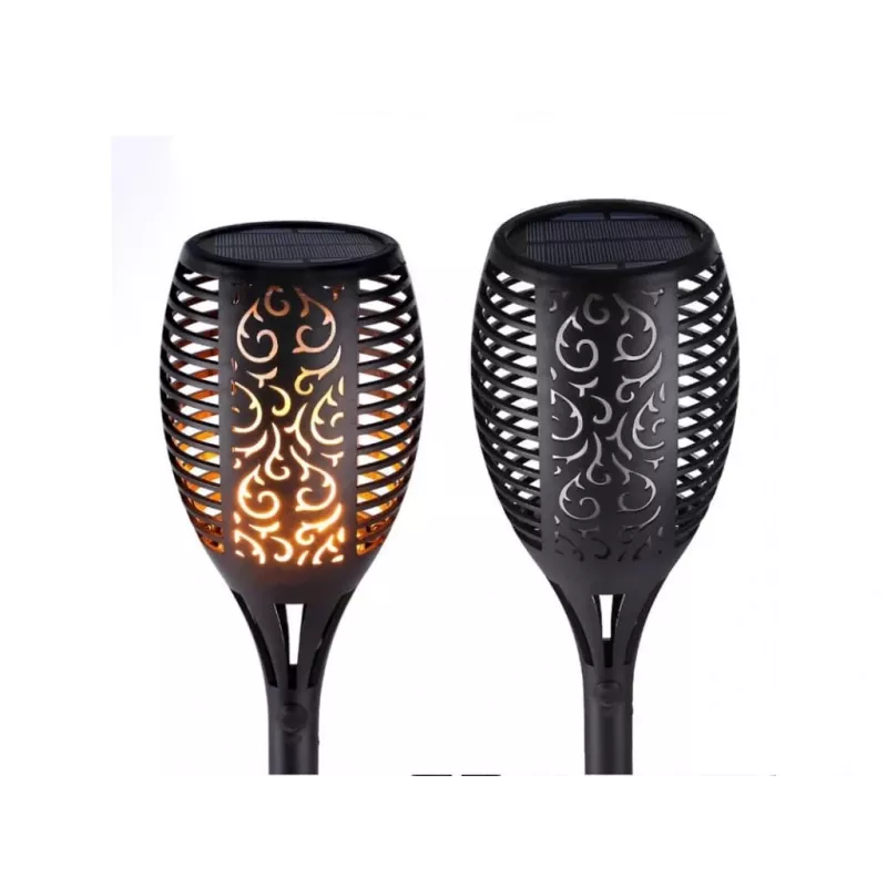 Forever Light saulės fakelo lemputė su 33 LED, 6,6 W, 600 mAh, IP44, įsmeigiamu koteliu