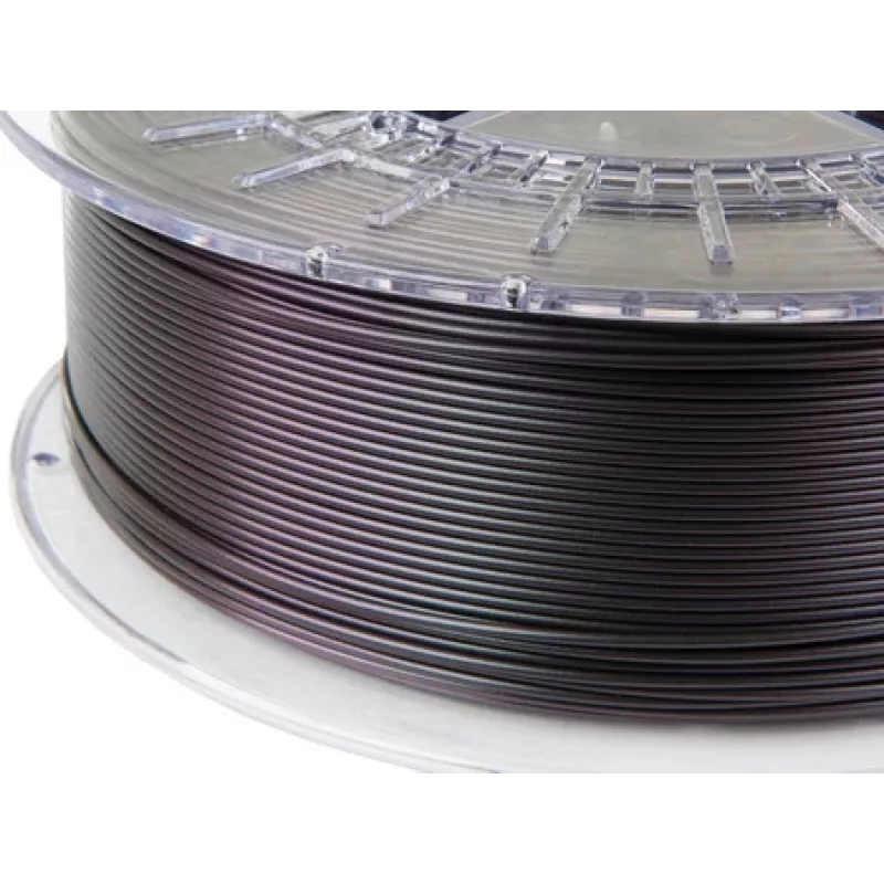 Spectrum PLA Premium 3D spausdintuvo filamentas 1,75 mm Wizard Charcoal opalescencinis juodas 1 kg 80580