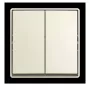BUSCH-JAEGER Sieninis svirtinis jungiklis, perjungiamasis, 10 AX, 250 V AC, Alpinės baltos spalvos 2TKA00005524