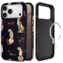 TECH-PROTECT Lamano MagSafe dėklas iPhone 17 Pro Max / 18 Pro Max - Midnight Cherry