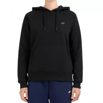 4F Moteriškas bliuzonas su gobtuvu F2536 Deep Black L dydis