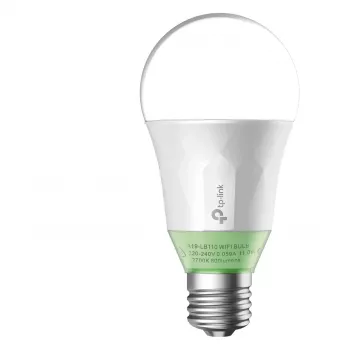 TP-Link LB110 Kasa Smart reguliuojamo ryškumo LED WiFi lemputė E27 800lm 10W 2700K