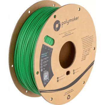 Polymaker PolyLite PLA Pro filamentas 1,75 mm 1 kg žalias, didelio standumo ir smūgiams atsparus PA07008