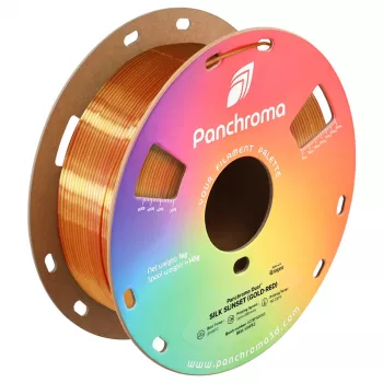 Polymaker Panchroma PLA Dual Silk 1.75mm Sunset 1kg 3D filamentas (CA03030)