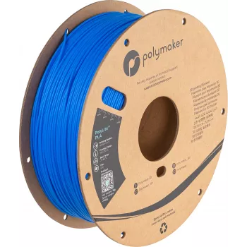 Polymaker PA02064 PLA 3D spausdintuvo kaitinamoji medžiaga (filamentas), 1,75 mm, 1 kg, mėlyna