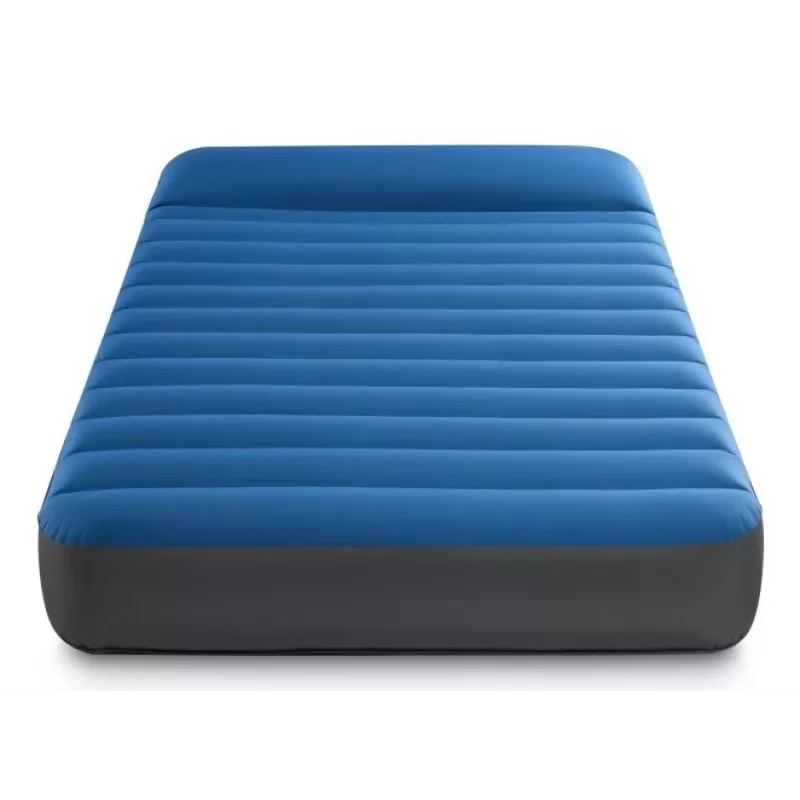 Intex TruAire Dura-Beam 64011 Twin stovyklavietės čiužinys, mėlynai pilkas, iki 136 kg