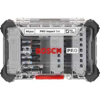 Bosch 2608521U79 34 dalių grąžtų ir atsuktuvų antgalių rinkinys su magnetiniu universaliuoju laikikliu, X-Line dėklu
