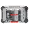 Bosch 2608521U79 34 dalių grąžtų ir atsuktuvų antgalių rinkinys su magnetiniu universaliuoju laikikliu, X-Line dėklu