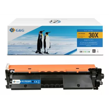 G&G XL tonerio kasetė, suderinama su HP 30X/CF230X, su originaliu lustu (15306)