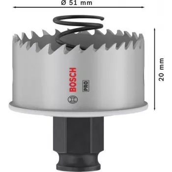 Bosch Progressor for Wood and Metal 51 mm kobalto vainikinis pjūklas 2608594455