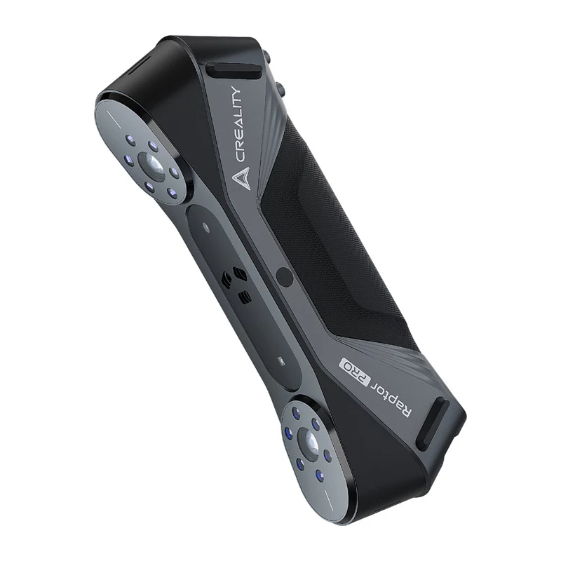 Creality CR-Scan Raptor Pro 3D skeneris - dvigubos šviesos mėlyna ir NIR, 0,02 mm tikslumas, 60 fps, USB 3.0