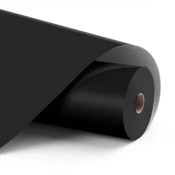 LOKLiK Permanent Adhesive Vinyl Film Matte Black 12 m Roll 30.5 cm Wide SG-JST-0036-US-L-B2B