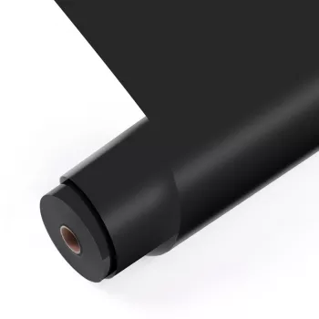 LOKLiK Permanent Adhesive Vinyl Film Matte Black 12 m Roll 30.5 cm Wide SG-JST-0036-US-L-B2B